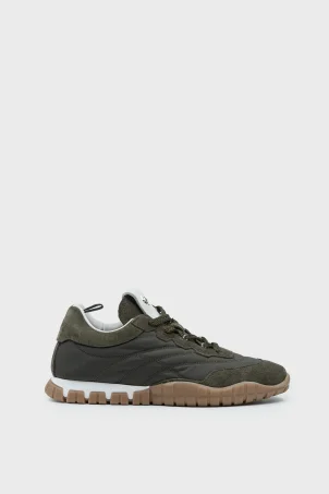 SKS-080 Haki Süet Kadın Sneaker
