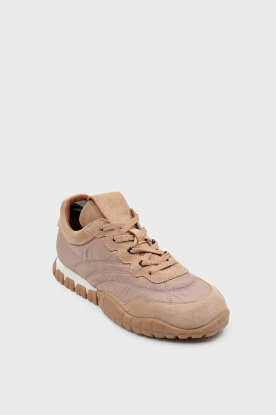 SKS-080 Nude Süet Kadın Sneaker