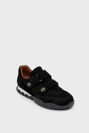 SKS-081 Siyah Süet Kadın Sneaker