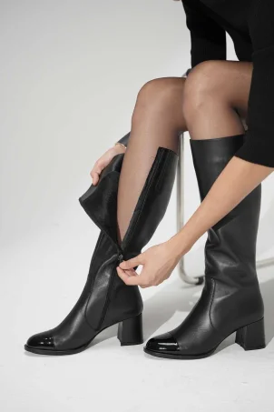 SKC-021 Siyah Kadın Çizme