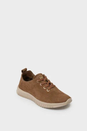 SKS-083 Taba Nubuk Kadın Sneaker