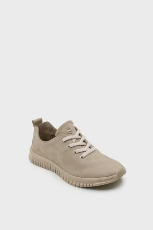 SKS-083 Vizon Nubuk Kadın Sneaker