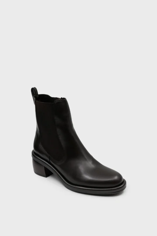 SKB-112 Kahverengi Deri Kadın Bot