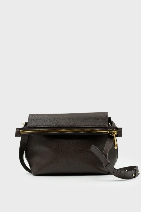 SCO-059 Kahverengi Deri Kadın Omuz Çantası