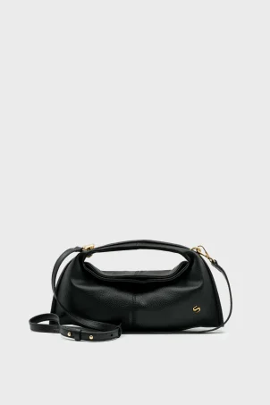 SCO-060 Siyah Deri Kadın Omuz Çantası