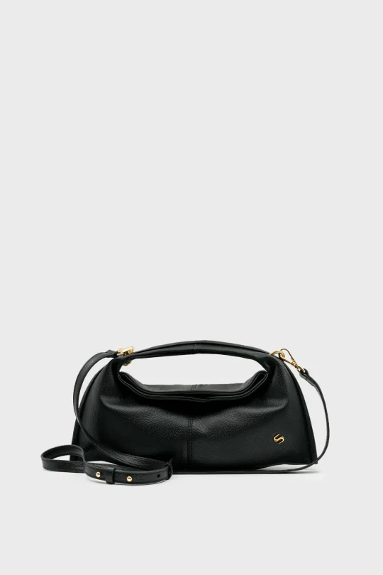 SCO-060 Siyah Deri Kadın Omuz Çantası