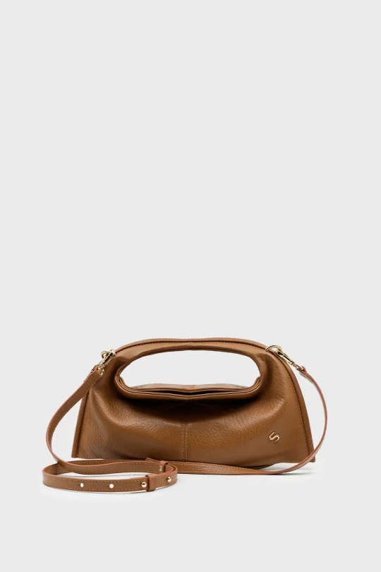 SCO-060 Taba Deri Kadın Omuz Çantası