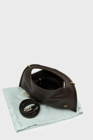 SCO-060 Kahverengi Deri Kadın Omuz Çantası