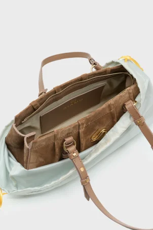 SCO-061 Taba Süet Kadın Omuz Çantası