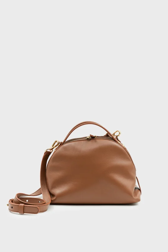 SCO-062 Taba Deri Kadın Omuz Çantası