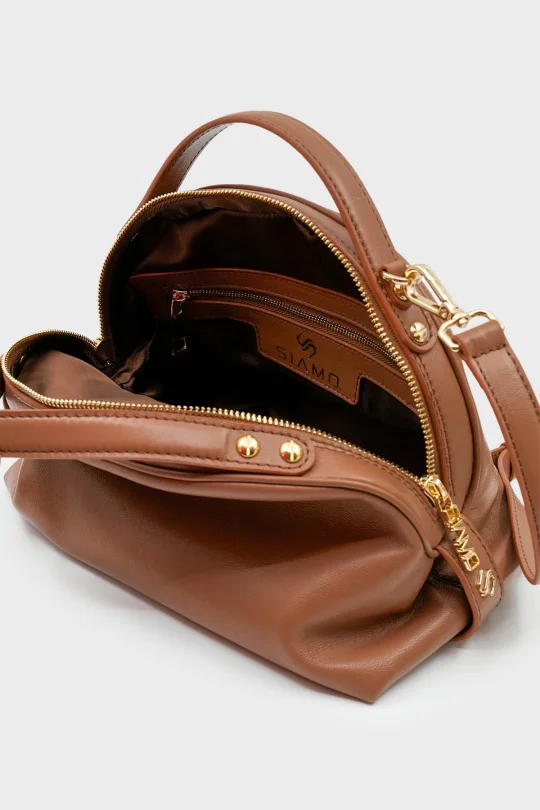 SCO-062 Taba Deri Kadın Omuz Çantası