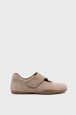 SKS-091 Bej Nubuk Kadın Sneaker