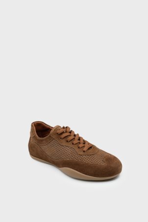 SKS-092 Taba Süet Kadın Sneaker