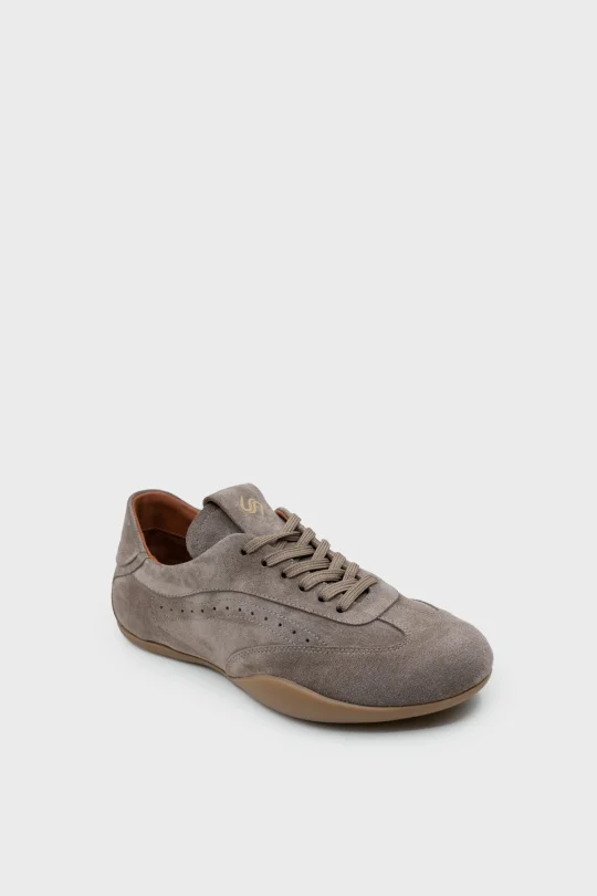 SKS-093 Vizon Süet Kadın Sneaker