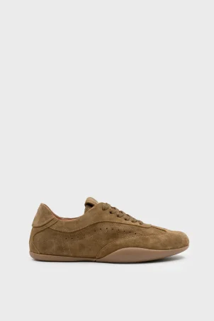 SKS-093 Yeşil Süet Kadın Sneaker