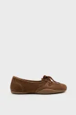 SKS-095 Taba Süet Kadın Sneaker