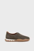 SKS-096 Haki Süet Kadın Sneaker