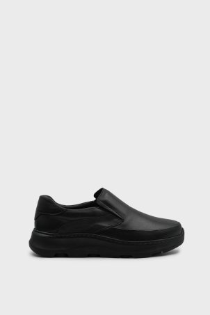 SEC-020 Siyah Deri Erkek Loafer Ayakkabı