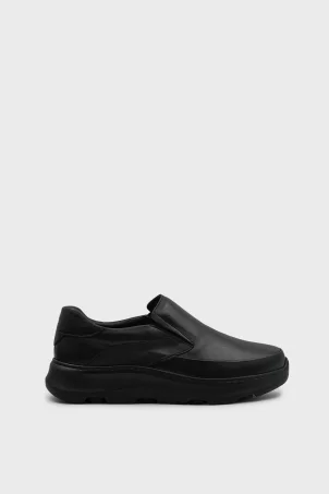 SEC-020 Siyah Deri Erkek Loafer Ayakkabı