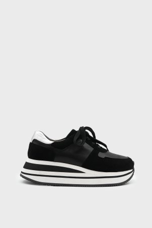 SKS-098 Siyah Kadın Sneaker