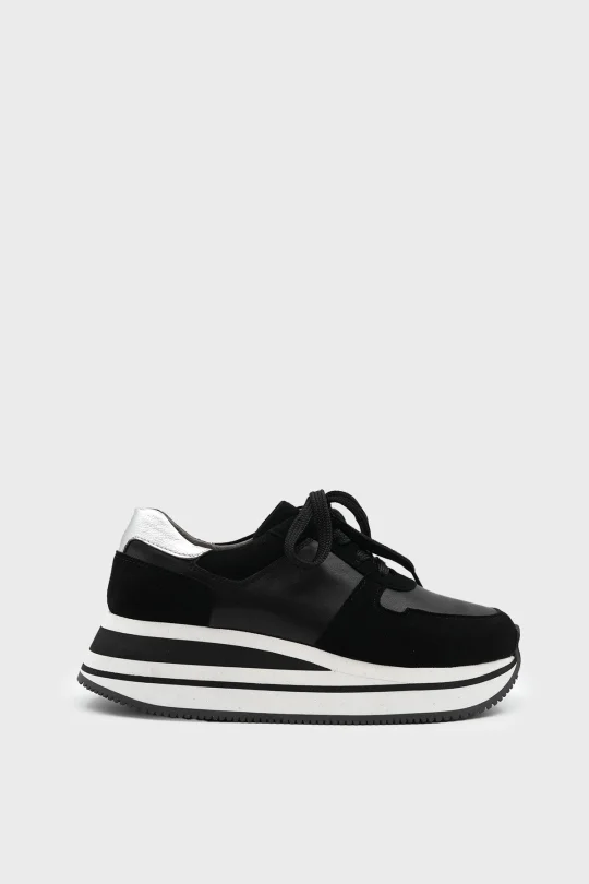 SKS-098 Siyah Kadın Sneaker