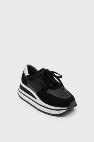SKS-098 Siyah Kadın Sneaker