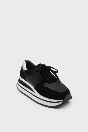 SKS-098 Siyah Kadın Sneaker