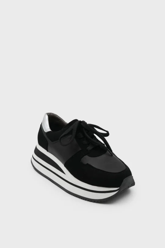 SKS-098 Siyah Kadın Sneaker