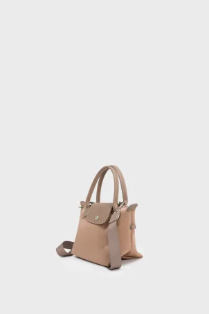 SCO-076 Bej PIUMA MINI KADIN OMUZ ÇANTASI