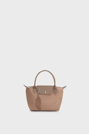 SCO-076 Bej PIUMA MINI KADIN OMUZ ÇANTASI