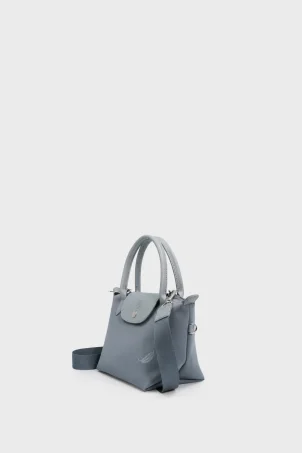 SCO-076 Gri PIUMA MINI KADIN OMUZ ÇANTASI