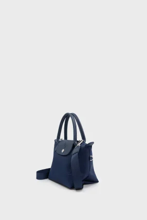 SCO-076 Lacivert PIUMA MINI KADIN OMUZ ÇANTASI