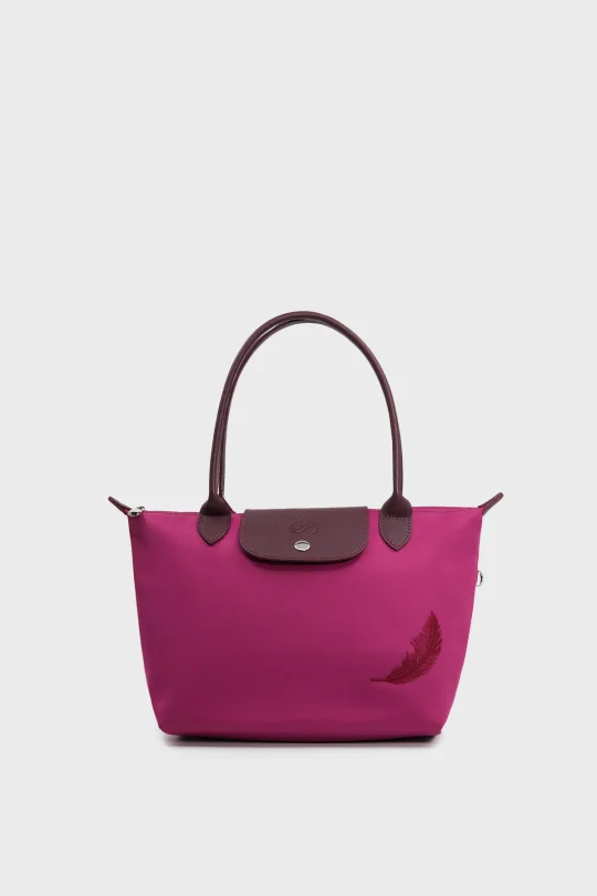 SCO-077 Bordo PIUMA MIDI KADIN OMUZ ÇANTASI