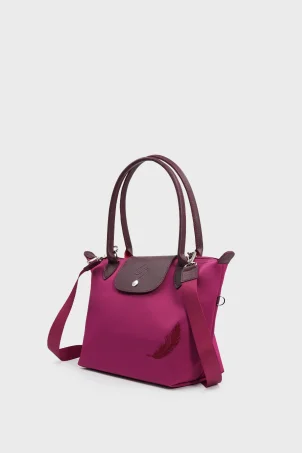 SCO-077 Bordo PIUMA MIDI KADIN OMUZ ÇANTASI