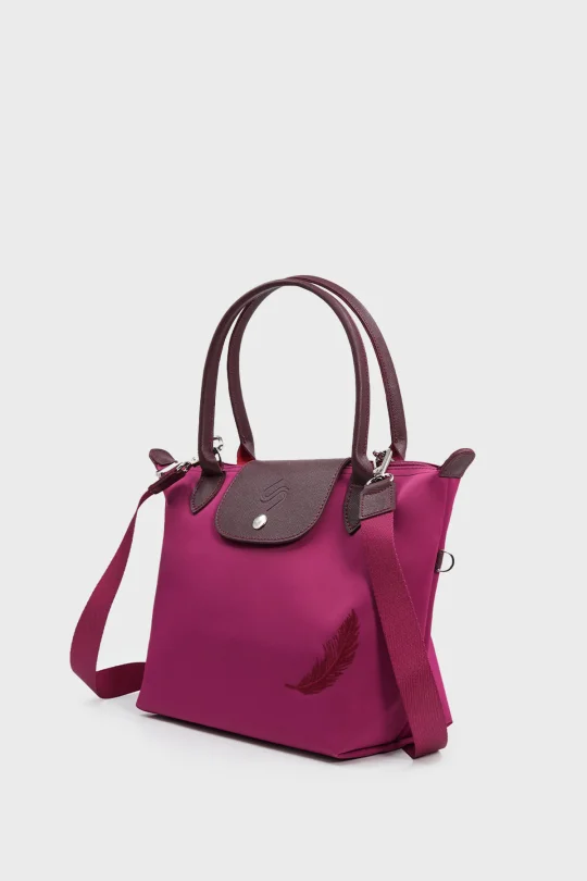SCO-078 Bordo PIUMA PLUS KADIN OMUZ ÇANTASI