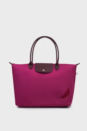 SCO-079 Bordo PIUMA MAXI KADIN OMUZ ÇANTASI