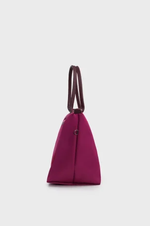 SCO-079 Bordo PIUMA MAXI KADIN OMUZ ÇANTASI