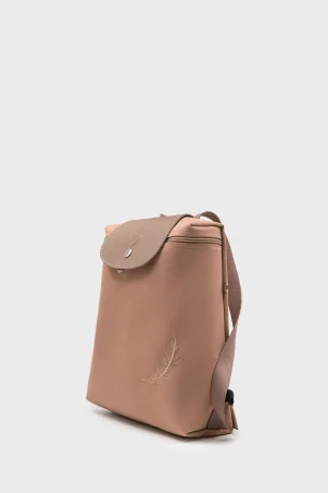 SCS-005 Bej PIUMA BACKPACK KADIN SIRT ÇANTASI