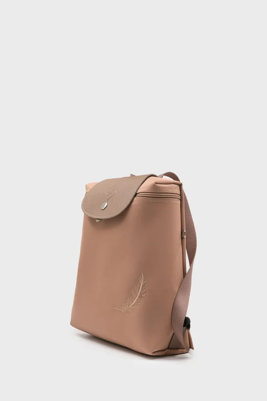 SCS-005 Bej PIUMA BACKPACK KADIN SIRT ÇANTASI
