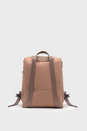 SCS-005 Bej PIUMA BACKPACK KADIN SIRT ÇANTASI