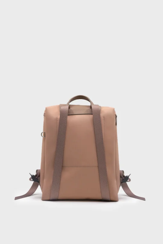 SCS-005 Bej PIUMA BACKPACK KADIN SIRT ÇANTASI