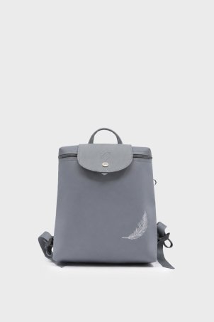 SCS-005 Gri PIUMA BACKPACK KADIN SIRT ÇANTASI