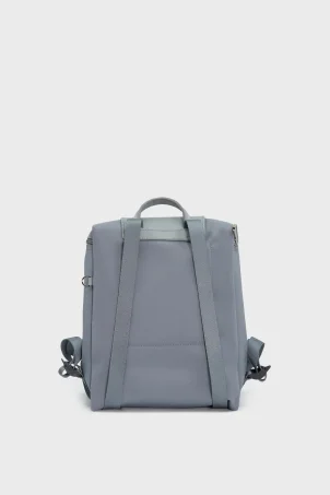 SCS-005 Gri PIUMA BACKPACK KADIN SIRT ÇANTASI