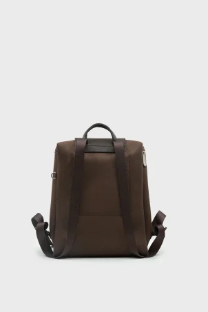 SCS-005 Kahverengi PIUMA BACKPACK KADIN SIRT ÇANTASI