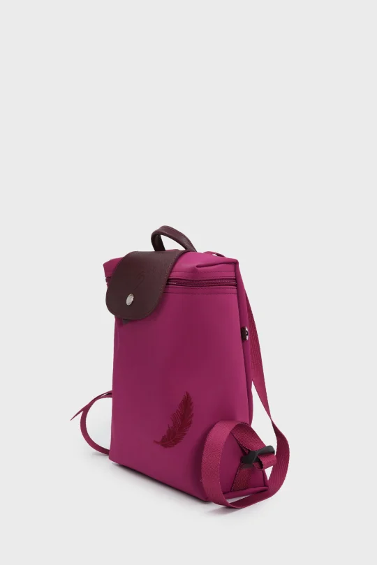 SCS-005 Bordo PIUMA BACKPACK KADIN SIRT ÇANTASI