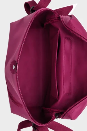 SCS-005 Bordo PIUMA BACKPACK KADIN SIRT ÇANTASI