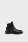 SKB-120 Siyah Deri Kadın Bot