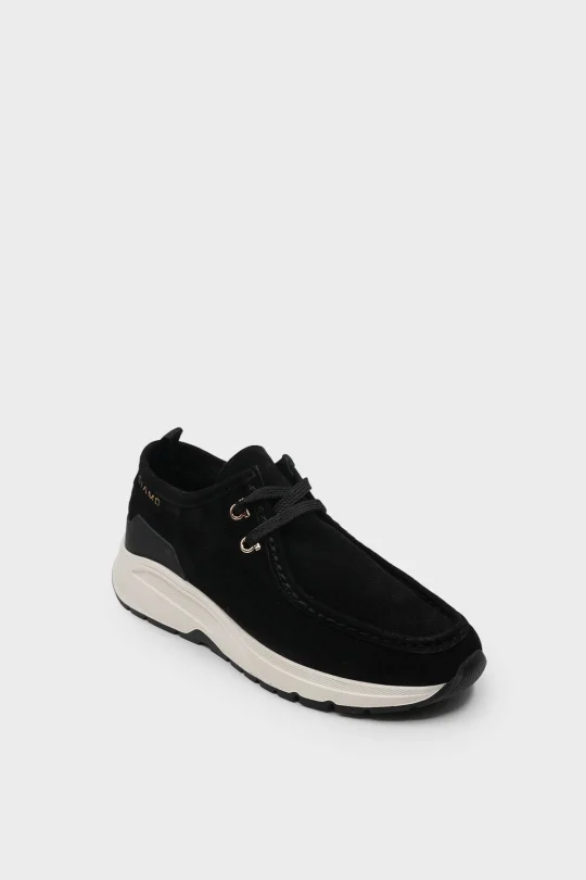 SKL-084 Siyah Süet Kadın Loafer