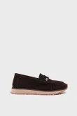 SKL-085 Kahverengi Süet Kadın Loafer