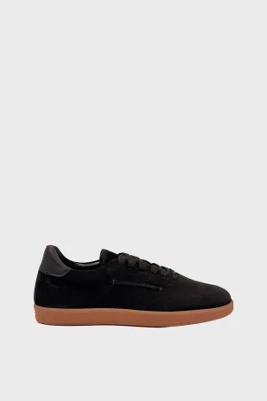 SKS-100 Siyah Süet Kadın Sneaker